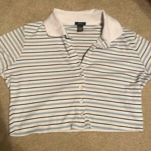 Rue 21 stripped crop top